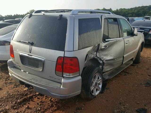 5LMEU78H23ZJ32165 - 2003 LINCOLN AVIATOR GRAY photo 4