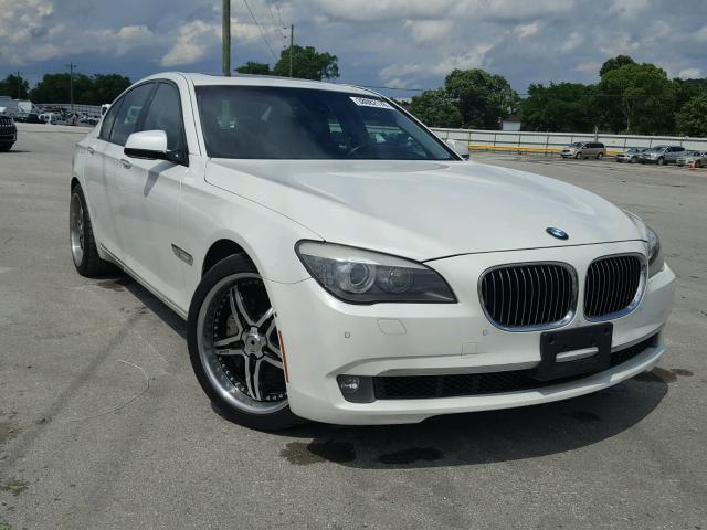 WBAKA83539CY34185 - 2009 BMW 750 I WHITE photo 1