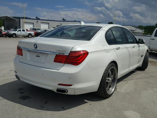 WBAKA83539CY34185 - 2009 BMW 750 I WHITE photo 4