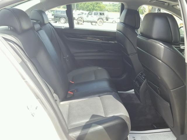 WBAKA83539CY34185 - 2009 BMW 750 I WHITE photo 6