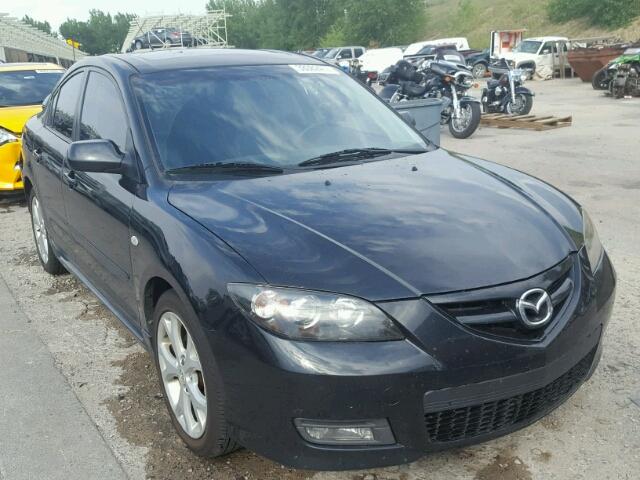 JM1BK323081166147 - 2008 MAZDA 3 S BLACK photo 1