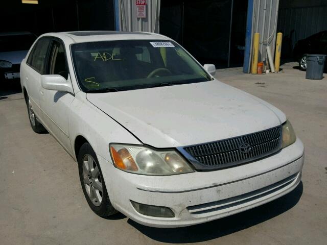 4T1BF28B82U254300 - 2002 TOYOTA AVALON XL/ WHITE photo 1