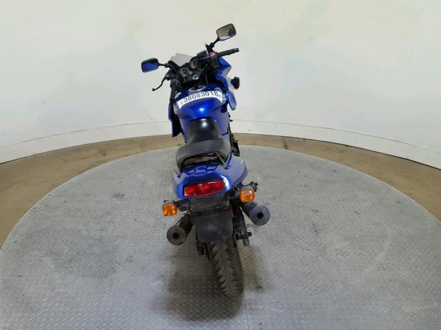 JKAEXVD165A090025 - 2005 KAWASAKI EX500 D BLUE photo 9