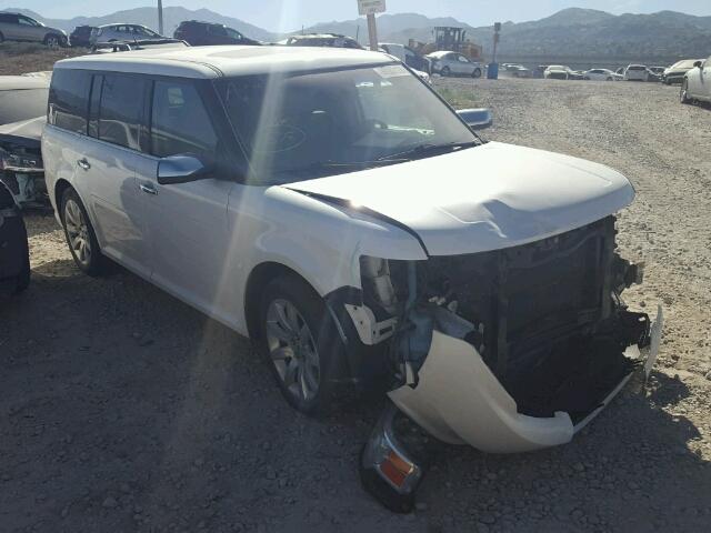 2FMHK6DC6BBD14821 - 2011 FORD FLEX LIMIT WHITE photo 1