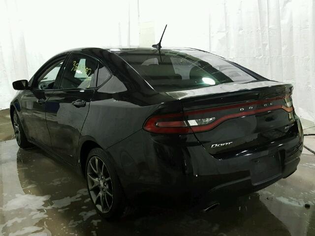 1C3CDFBA2DD296569 - 2013 DODGE DART SXT BLACK photo 3