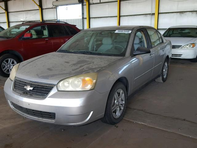 1G1ZS51876F145361 - 2006 CHEVROLET MALIBU LS Gümüş foto 2