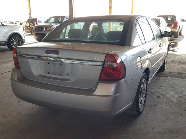 1G1ZS51876F145361 - 2006 CHEVROLET MALIBU LS Gümüş foto 4