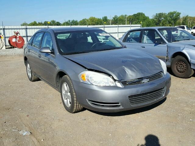 2G1WT55N879387764 - 2007 CHEVROLET IMPALA LT GRAY photo 1