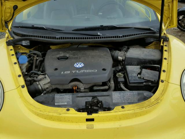 3VWDD21C5YM448315 - 2000 VOLKSWAGEN NEW BEETLE 黄色 照片 7