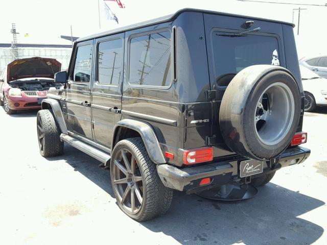 WDCYC7DF6GX246385 - 2016 MERCEDES-BENZ G 63 AMG BLACK photo 3