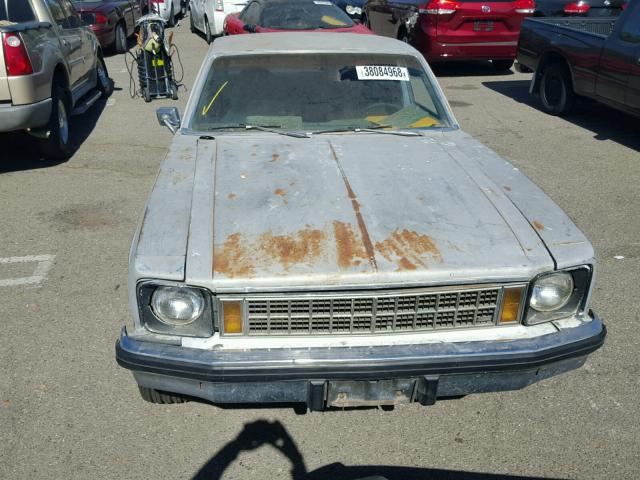 1Y27H5T123942 - 1975 CHEVROLET NOVA SILVER photo 10