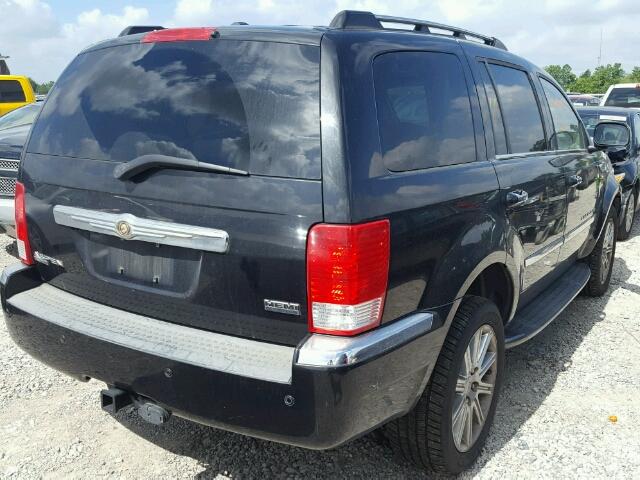 1A8HX58237F580393 - 2007 CHRYSLER ASPEN LIMI BLACK photo 4