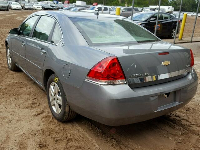 2G1WB58K981381024 - 2008 CHEVROLET IMPALA LS GRAY photo 3