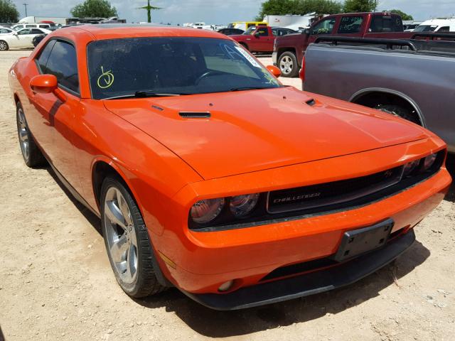 2C3CDYBT0DH737261 - 2013 DODGE CHALLENGER ORANGE photo 1