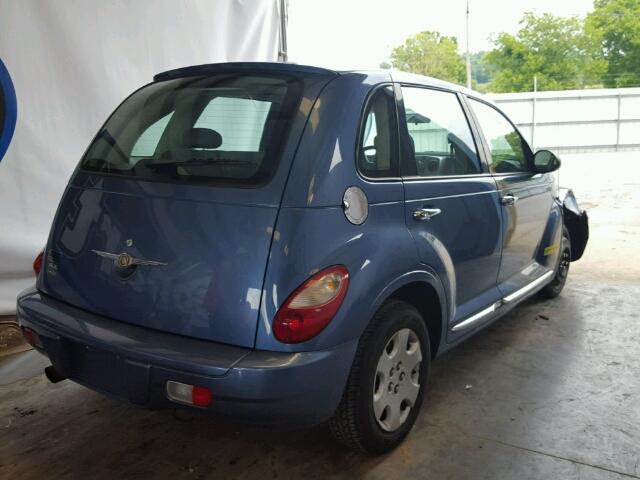 3A4FY58B36T316746 - 2006 CHRYSLER PT CRUISER BLUE photo 4