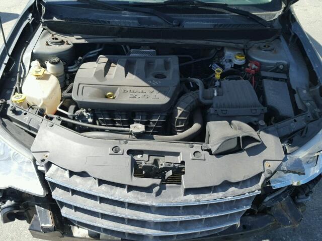 1C3LC56K87N531989 - 2007 CHRYSLER SEBRING GRAY photo 7