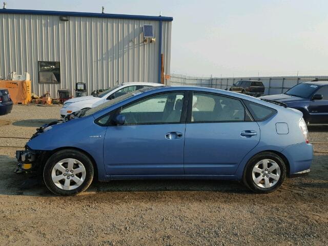 JTDKB20U377634258 - 2007 TOYOTA PRIUS BLUE photo 9