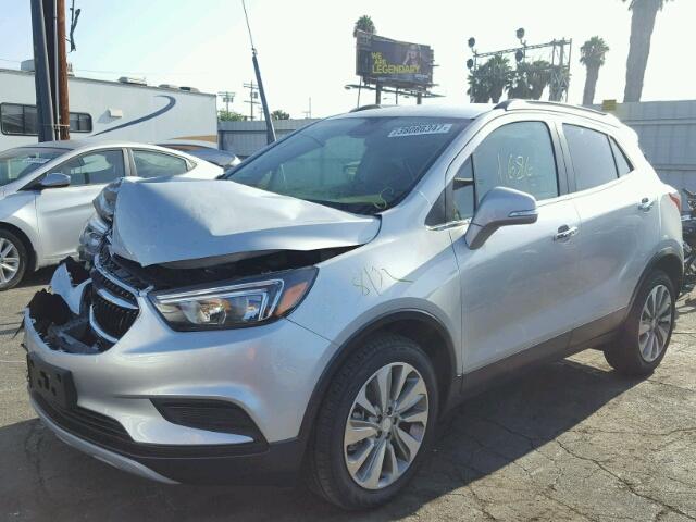 KL4CJASB9HB218852 - 2017 BUICK ENCORE PRE SILVER photo 2