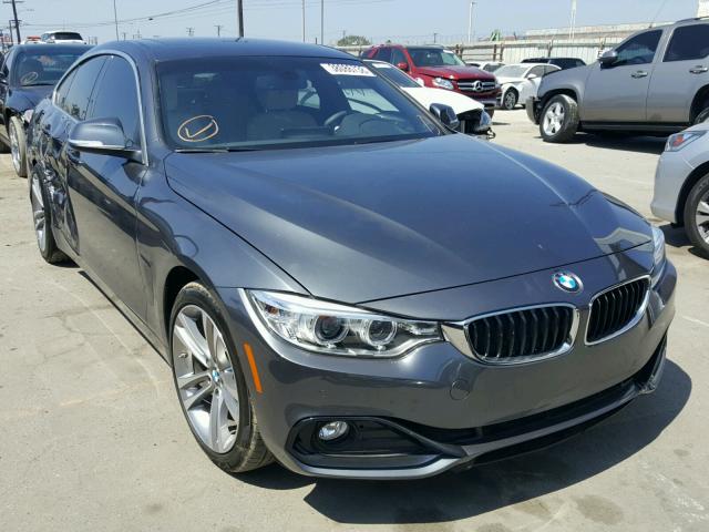 WBA4F7C53HG787414 - 2017 BMW 430I GRAN GRAY photo 1