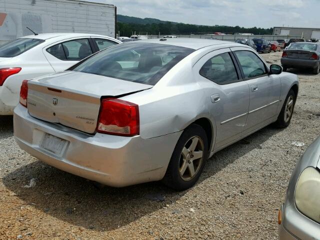 2B3CA3CVXAH250573 - 2010 DODGE CHARGER SX SILVER photo 4