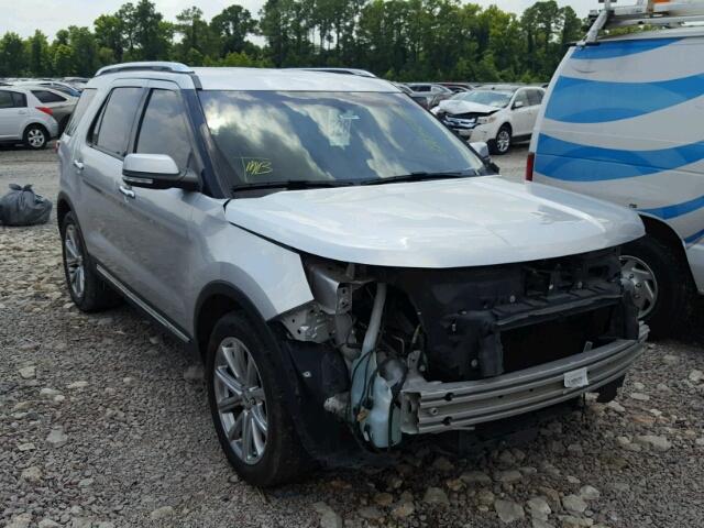 1FM5K7F87GGA79640 - 2016 FORD EXPLORER L 银色 照片 1