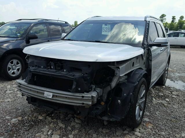 1FM5K7F87GGA79640 - 2016 FORD EXPLORER L 银色 照片 2