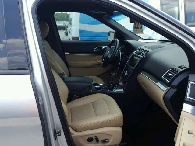 1FM5K7F87GGA79640 - 2016 FORD EXPLORER L 银色 照片 5