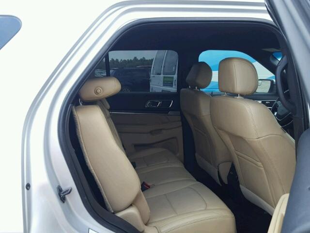 1FM5K7F87GGA79640 - 2016 FORD EXPLORER L 银色 照片 6