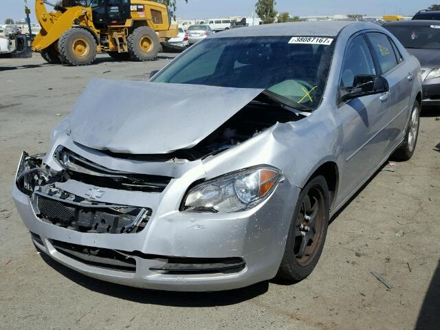 1G1ZA5E06CF384659 - 2012 CHEVROLET MALIBU LS SILVER photo 2