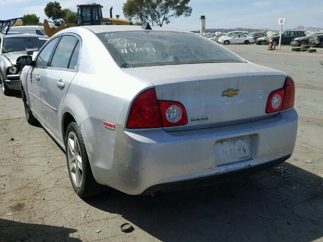 1G1ZA5E06CF384659 - 2012 CHEVROLET MALIBU LS SILVER photo 3