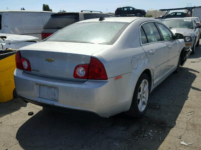 1G1ZA5E06CF384659 - 2012 CHEVROLET MALIBU LS SILVER photo 4