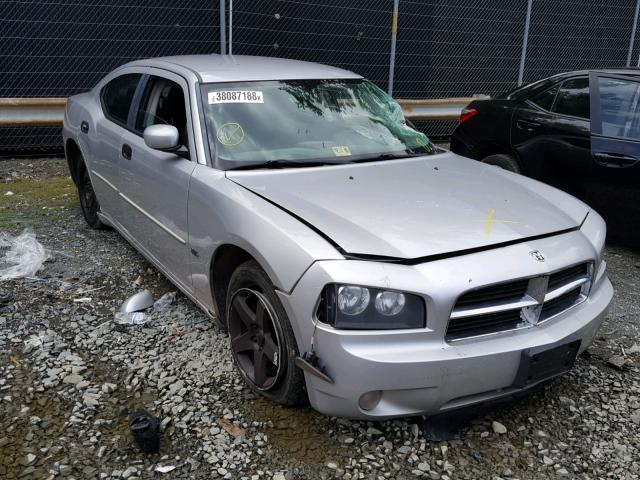 2B3CA3CVXAH202488 - 2010 DODGE CHARGER SX SILVER photo 1