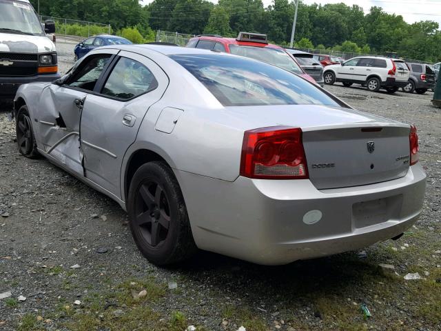 2B3CA3CVXAH202488 - 2010 DODGE CHARGER SX SILVER photo 3