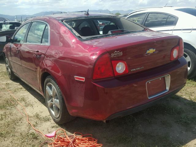 1G1ZC5E17BF288993 - 2011 CHEVROLET MALIBU 1LT RED photo 3