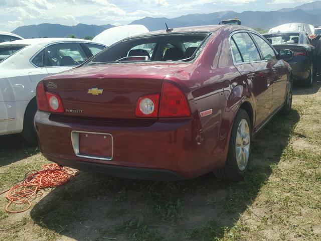 1G1ZC5E17BF288993 - 2011 CHEVROLET MALIBU 1LT RED photo 4