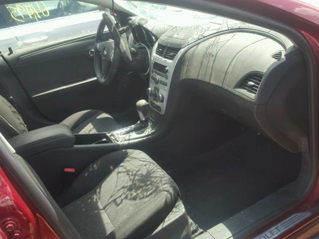 1G1ZC5E17BF288993 - 2011 CHEVROLET MALIBU 1LT RED photo 5