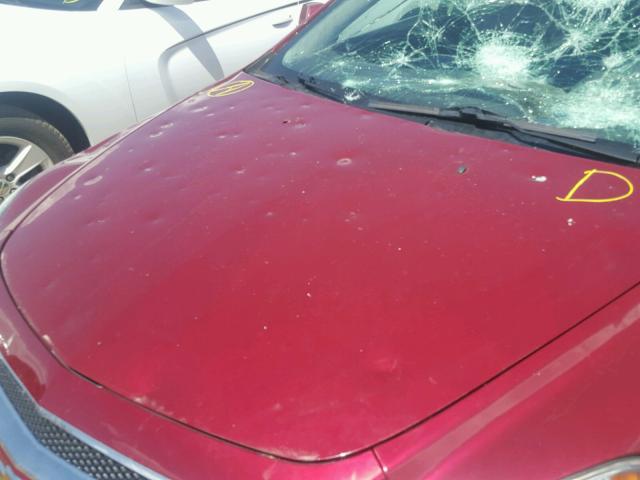 1G1ZC5E17BF288993 - 2011 CHEVROLET MALIBU 1LT RED photo 9