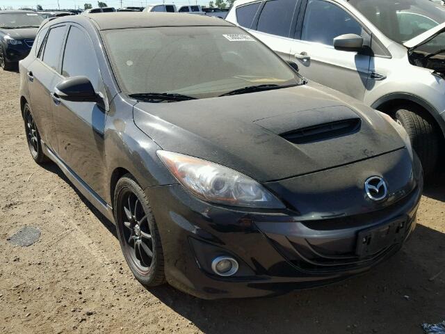 JM1BL1H49A1275195 - 2010 MAZDA SPEED 3 BLACK photo 1