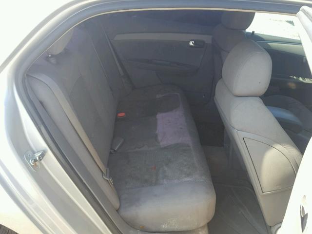 1G1ZG57B98F293437 - 2008 CHEVROLET MALIBU LS 银色 照片 6