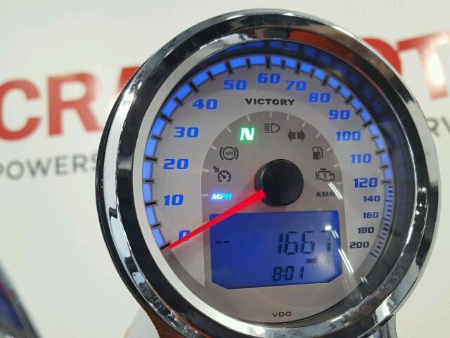 5VPXB36N1D3021135 - 2013 VICTORY MOTORCYCLES JACKPOT ORANGE photo 7