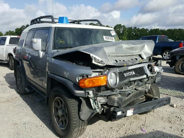 JTEZU4BF2BK011489 - 2011 TOYOTA FJ CRUISER GRAY photo 1