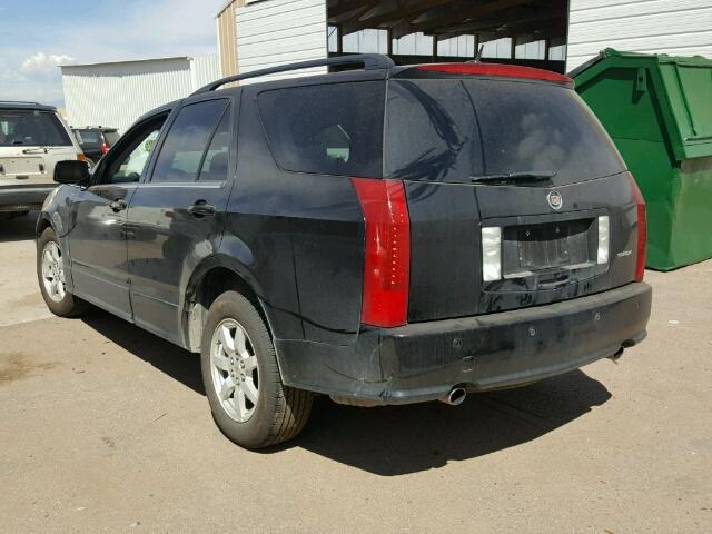 1GYEE637980188641 - 2008 CADILLAC SRX BLACK photo 3