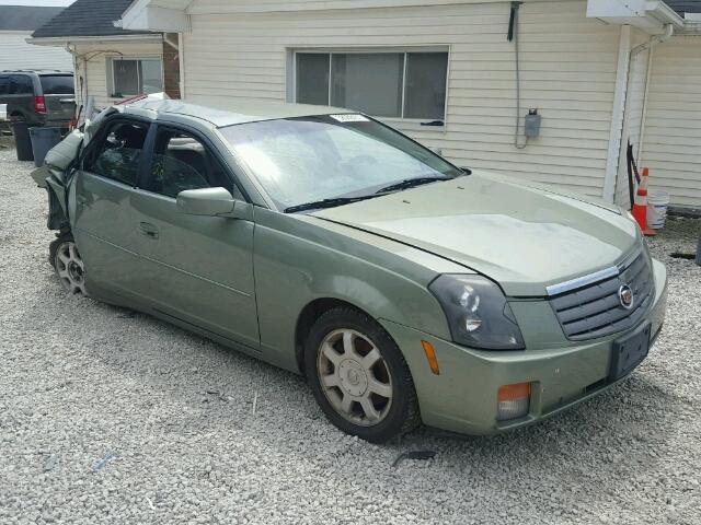 1G6DM577140100882 - 2004 CADILLAC CTS GREEN photo 1