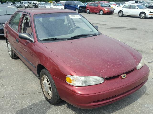 1Y1SK5283XZ418380 - 1999 CHEVROLET GEO PRIZM 勃艮第红 照片 1