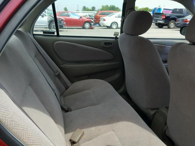 1Y1SK5283XZ418380 - 1999 CHEVROLET GEO PRIZM 勃艮第红 照片 6