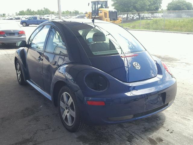 3VWPW31C66M415656 - 2006 VOLKSWAGEN NEW BEETLE 蓝色 照片 3
