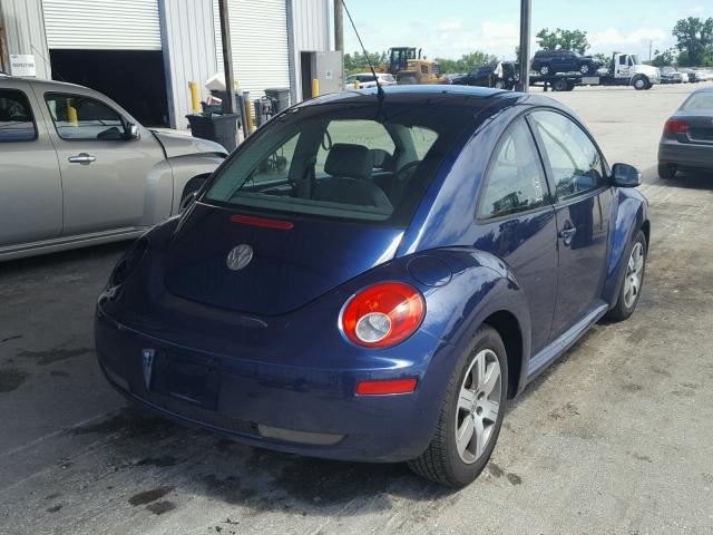 3VWPW31C66M415656 - 2006 VOLKSWAGEN NEW BEETLE 蓝色 照片 4