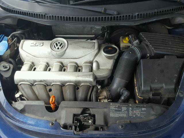 3VWPW31C66M415656 - 2006 VOLKSWAGEN NEW BEETLE 蓝色 照片 7