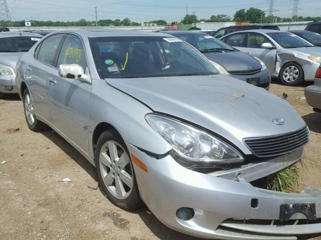 JTHBA30G355063347 - 2005 LEXUS ES 330 SILVER photo 1