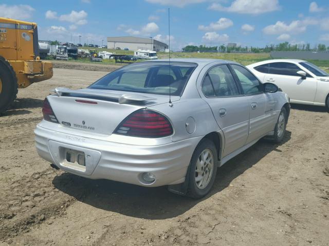 1G2NF52EX2C103569 - 2002 PONTIAC GRAND AM S Boz foto 4